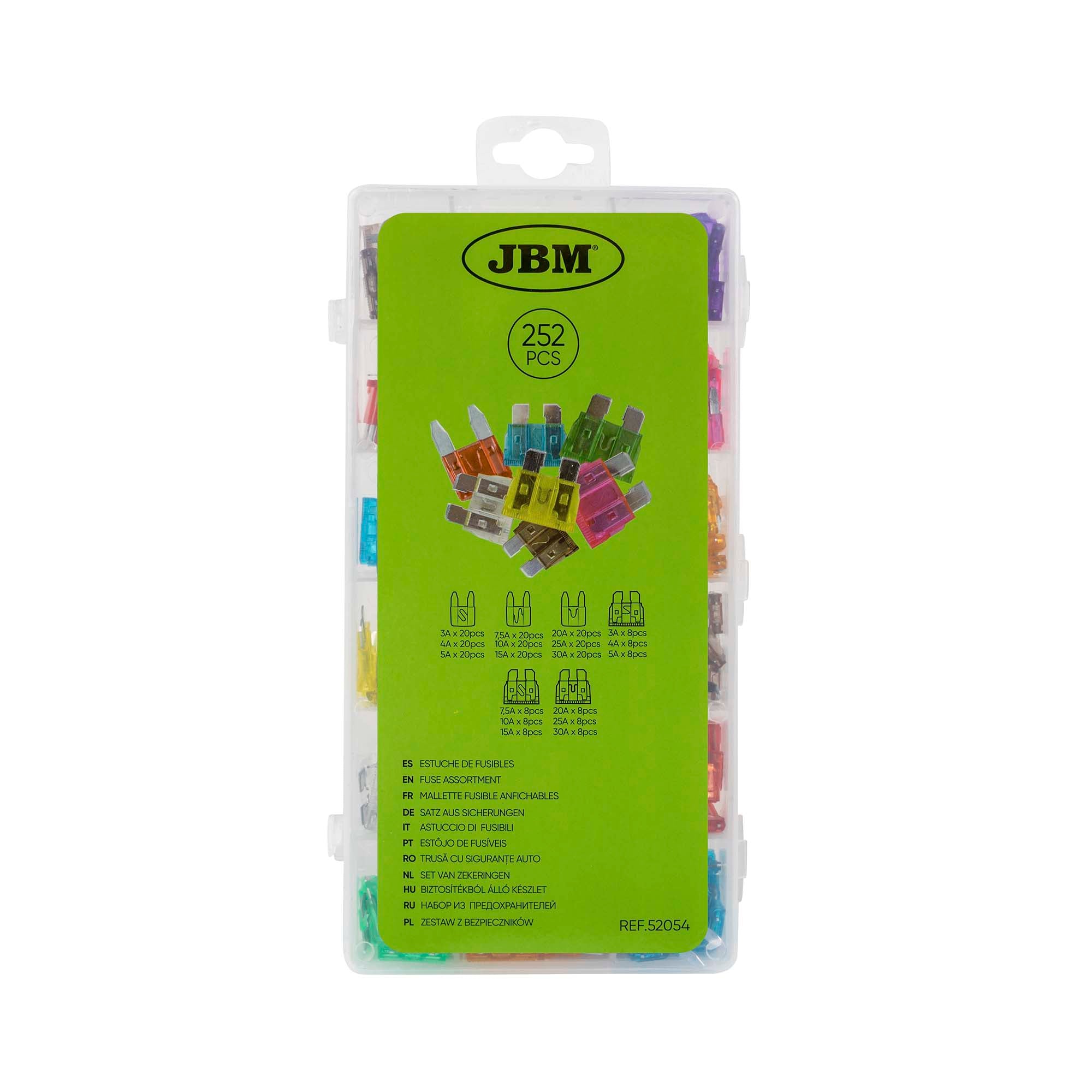 ASTUCCIO CON 252 FUSIBILI 52054 JBM