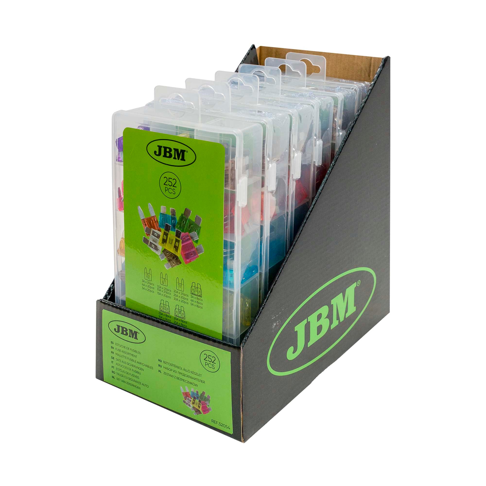 ASTUCCIO CON 252 FUSIBILI 52054 JBM