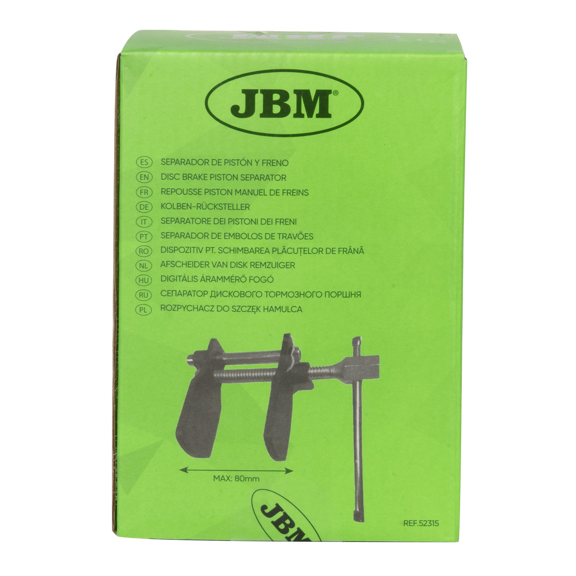 SEPARATORE DEI PISTONI DEI FRENI 52315 JBM