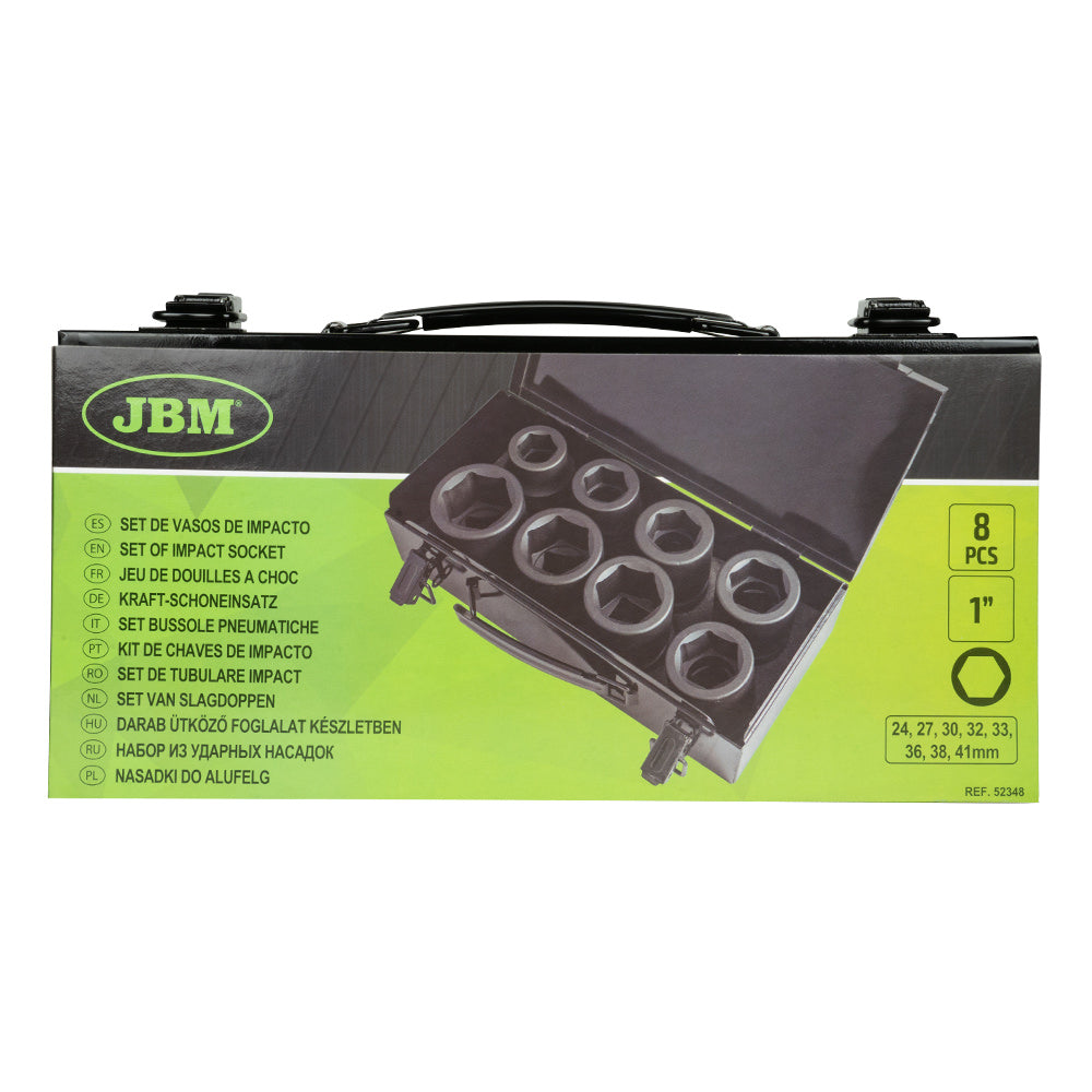 SET DI 8 BUSSOLE A IMPATTO DA 1" JBM 52348