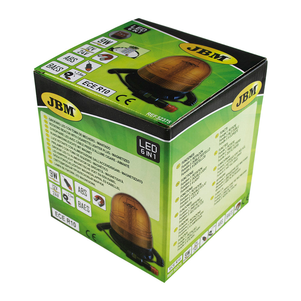 LUCE ROTANTE A LED 12-24V 52375 JBM