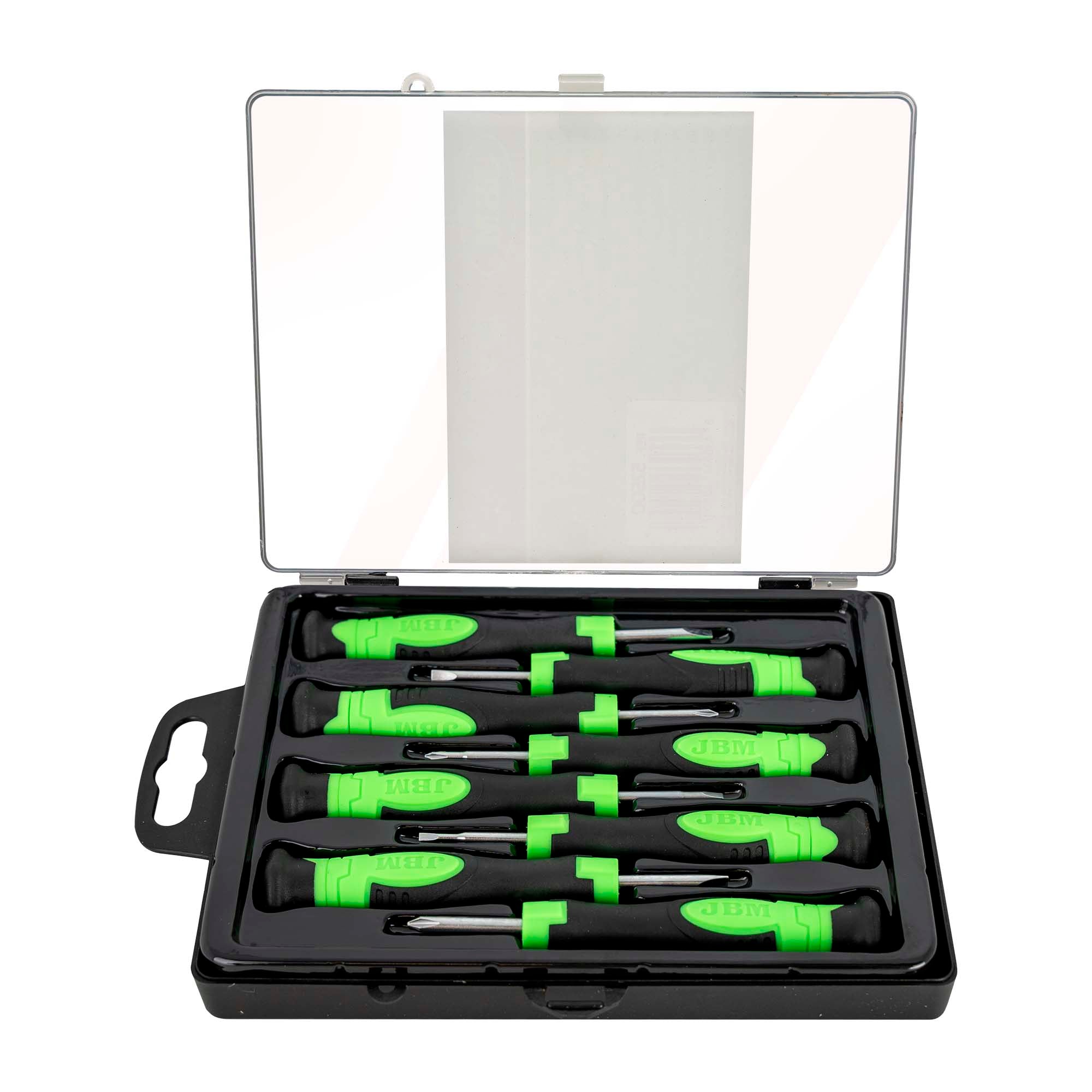 SET DI 8 CACCIAVITI CORTI 52500 JBM