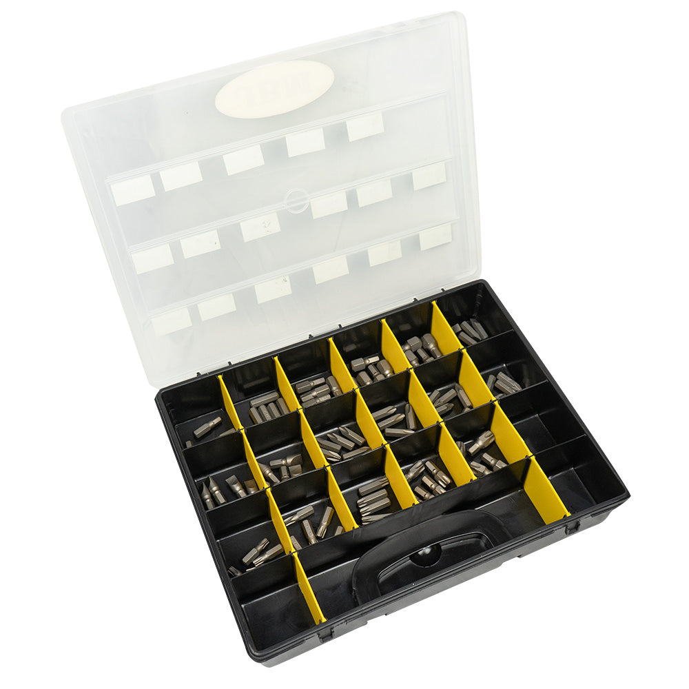 VALIGETTA DI 85 PEZZI CON INSERTI PHILLIPS, PIATTA, ALLEN E TORX 52539 JBM