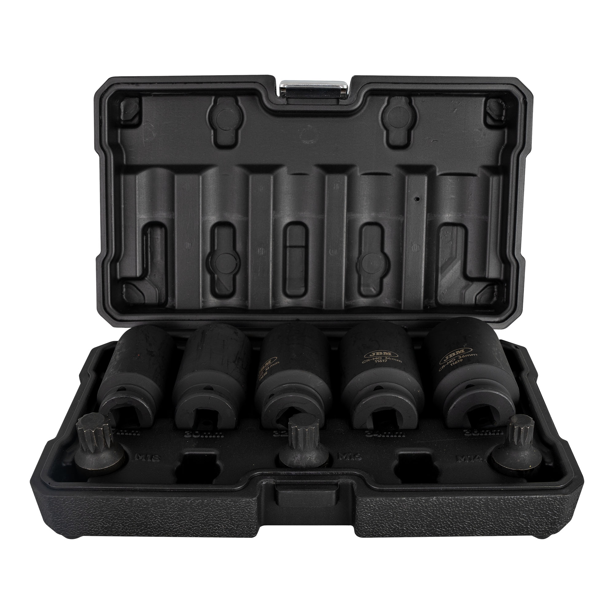 SET DI 8 BUSSOLE E PUNTE XZN PNEUMATICHE DA 1/2” 52547 JBM