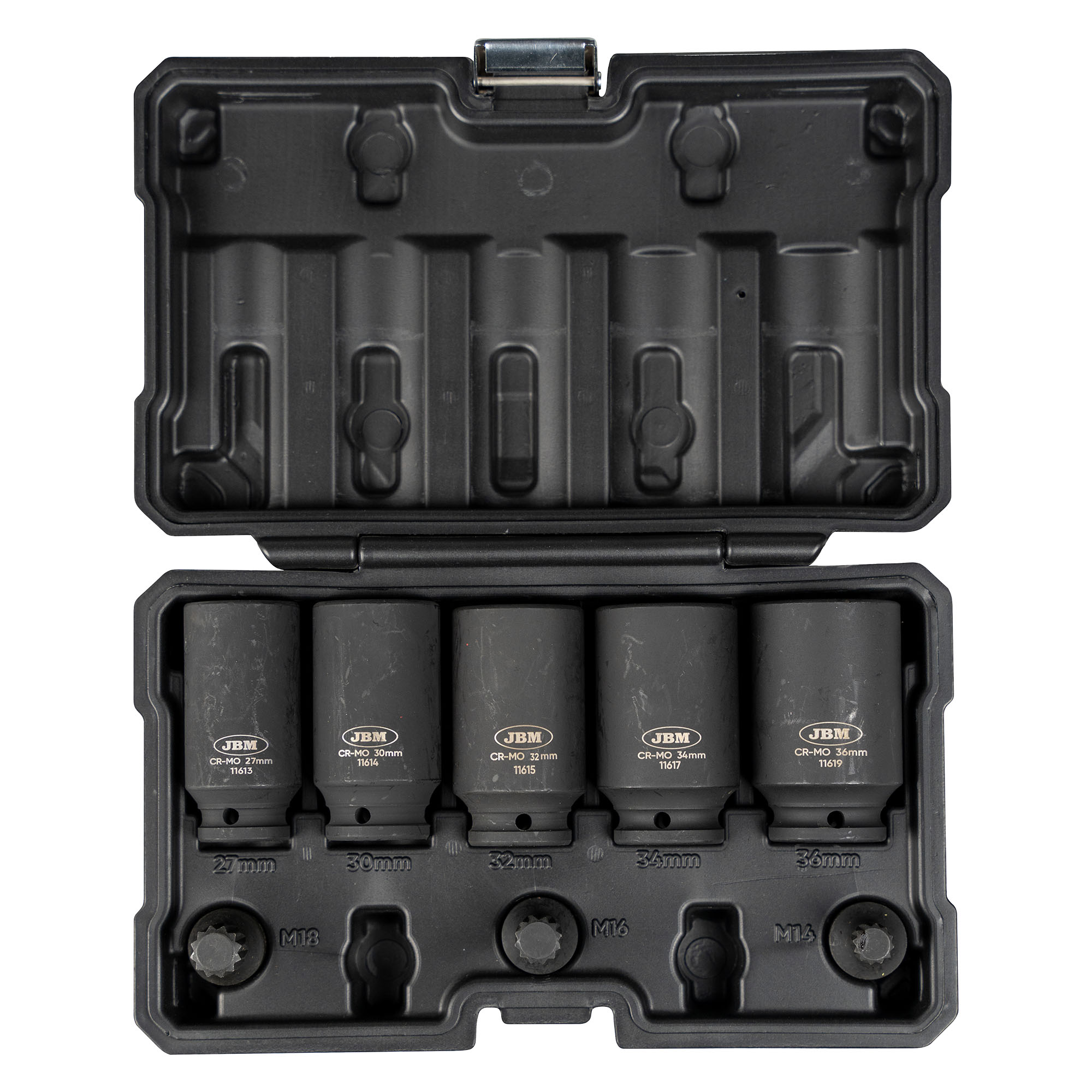 SET DI 8 BUSSOLE E PUNTE XZN PNEUMATICHE DA 1/2” 52547 JBM
