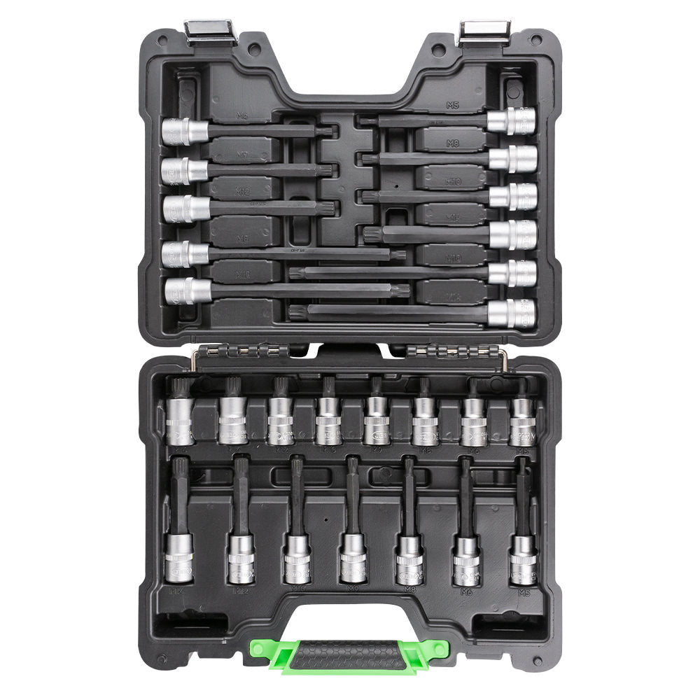 VALIGETTA DI INSERTI PER VITI POLIGONALI 26 PEZZI JBM 52603