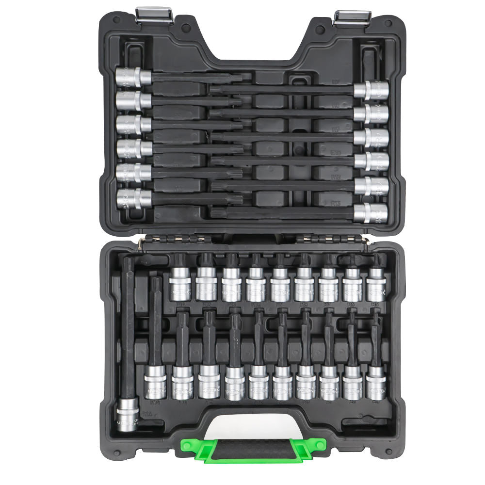 VALIGETTA DI 32 PEZZI CON INSERTI RIBE 1/2" 52606 JBM