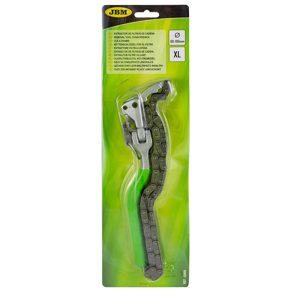 ESTRATTORE FILTRI A CATENA Ø60-195MM VERSIONE EXTRALUNGHE 52608 JBM