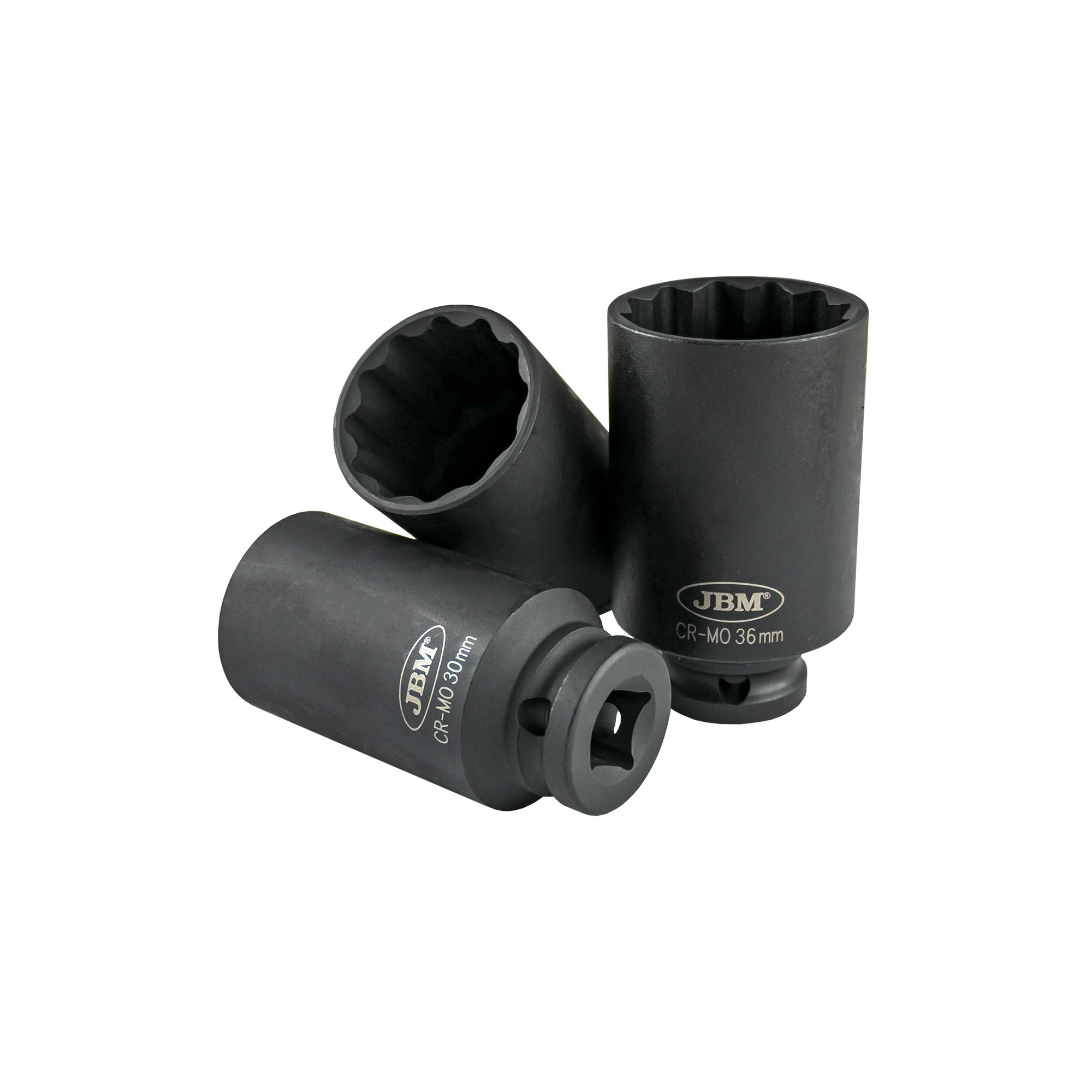 SET DI 3 BUSSOLE A IMPATTO XZN DA 1/2" JBM 52694