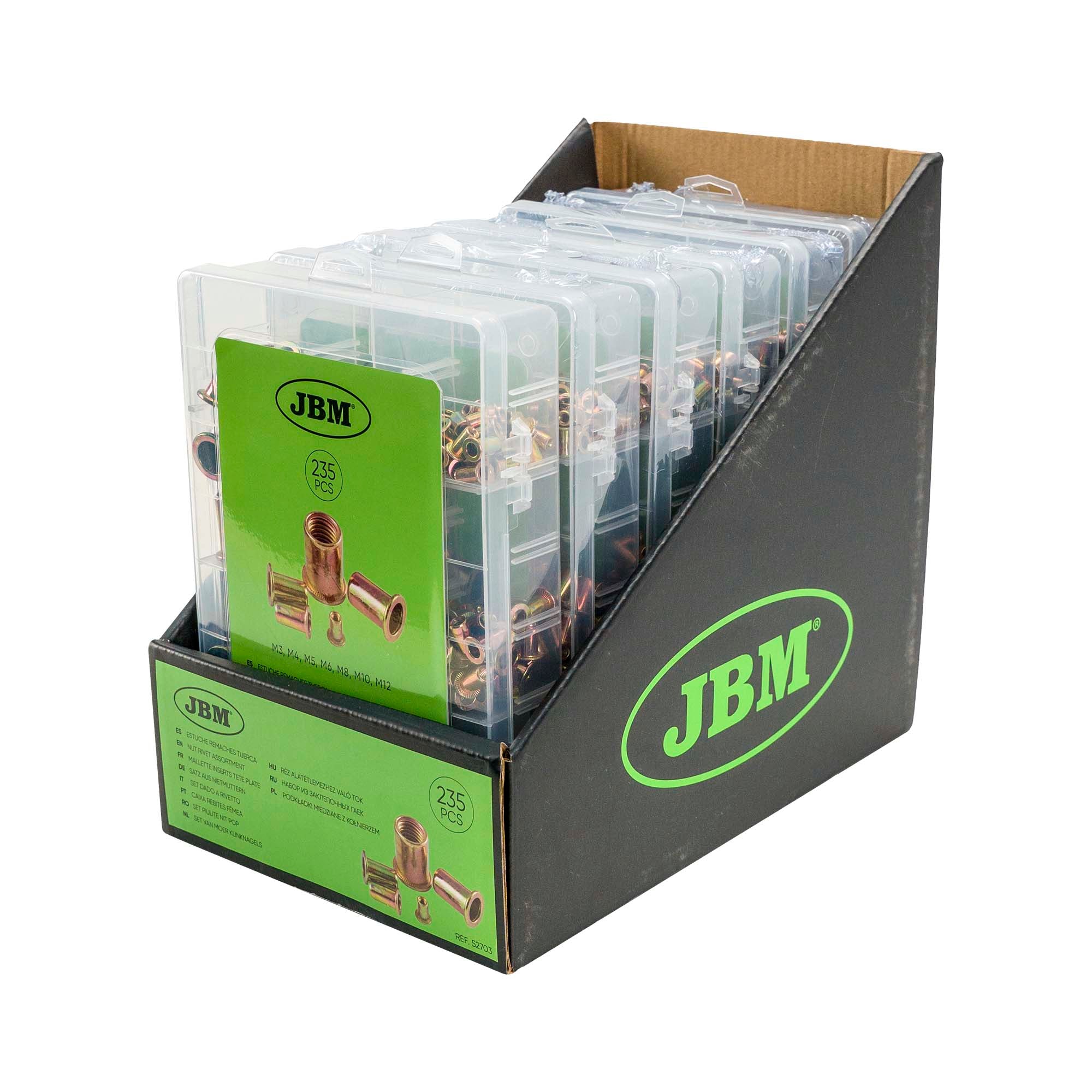 ASTUCCIO DI DADI A RIVETTO 52703 JBM