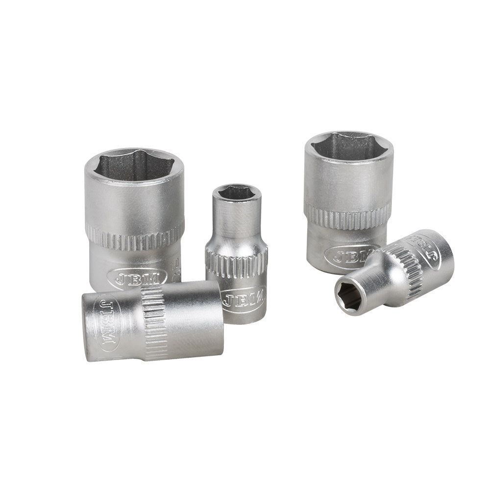 SET DI 13 BUSSOLE ESAGONALI 1/4" 52715 JBM