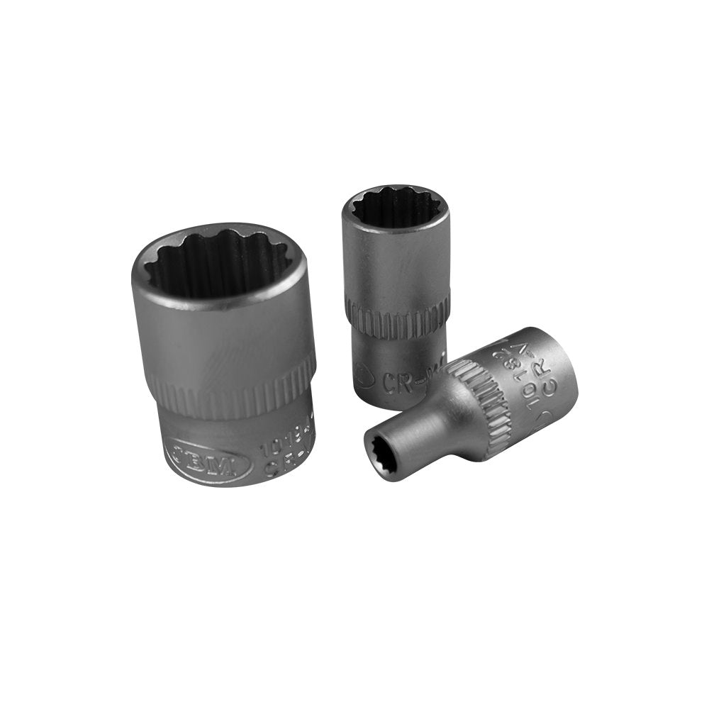 SET DI 13 BUSSOLE A 12 CANTI 1/4" 52717 JBM