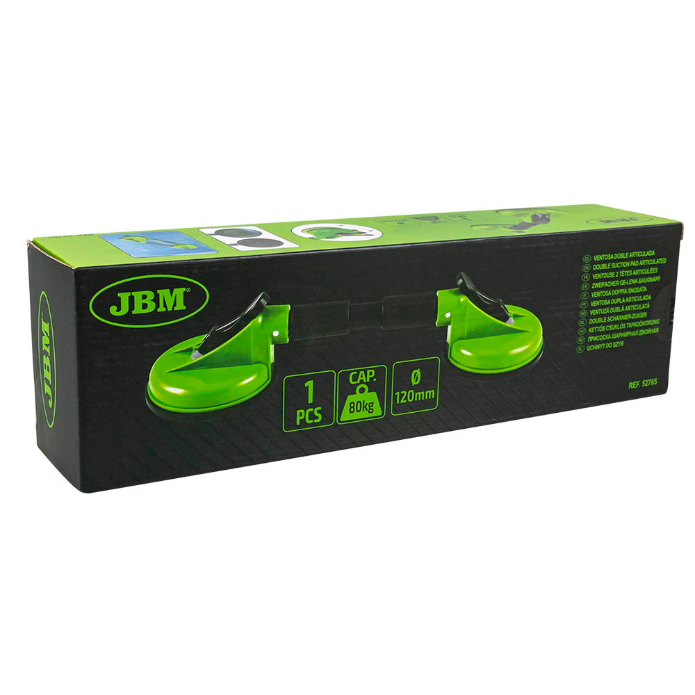 VENTOSA DOPPIA SNODATA Ø 120MM 52765 JBM
