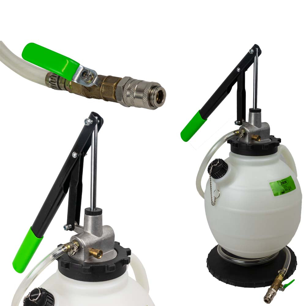 Pompa di riempimento del sistema di trasmissione con 15 adattatori da 7,5 l JBM 52797