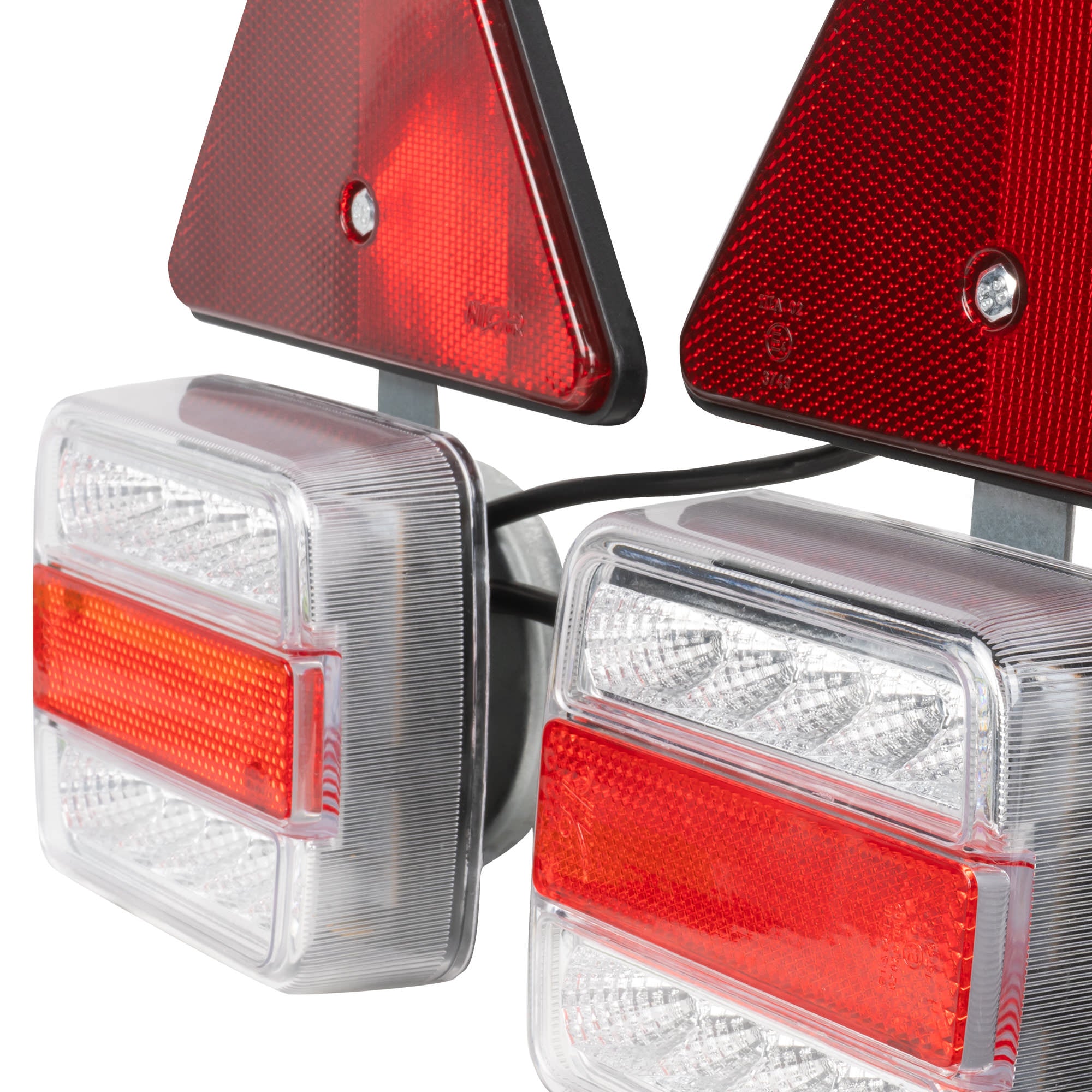 KIT MAGNETICO CON 2 LUCI E 2 CATARIFRANGENTI LED 52839 JBM