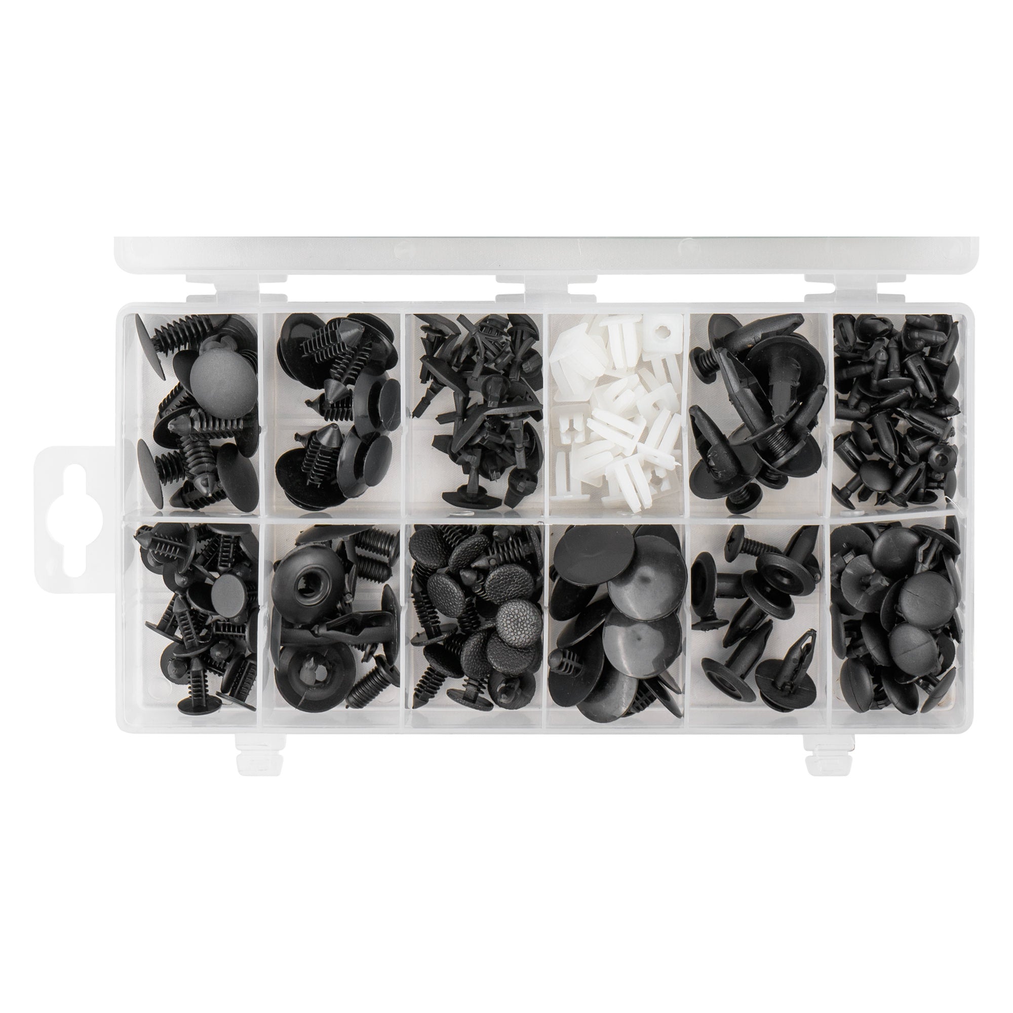 ASSORTIMENTO CLIP DI FISSAGGIO PER FORD 169 PEZZI 52891 JBM