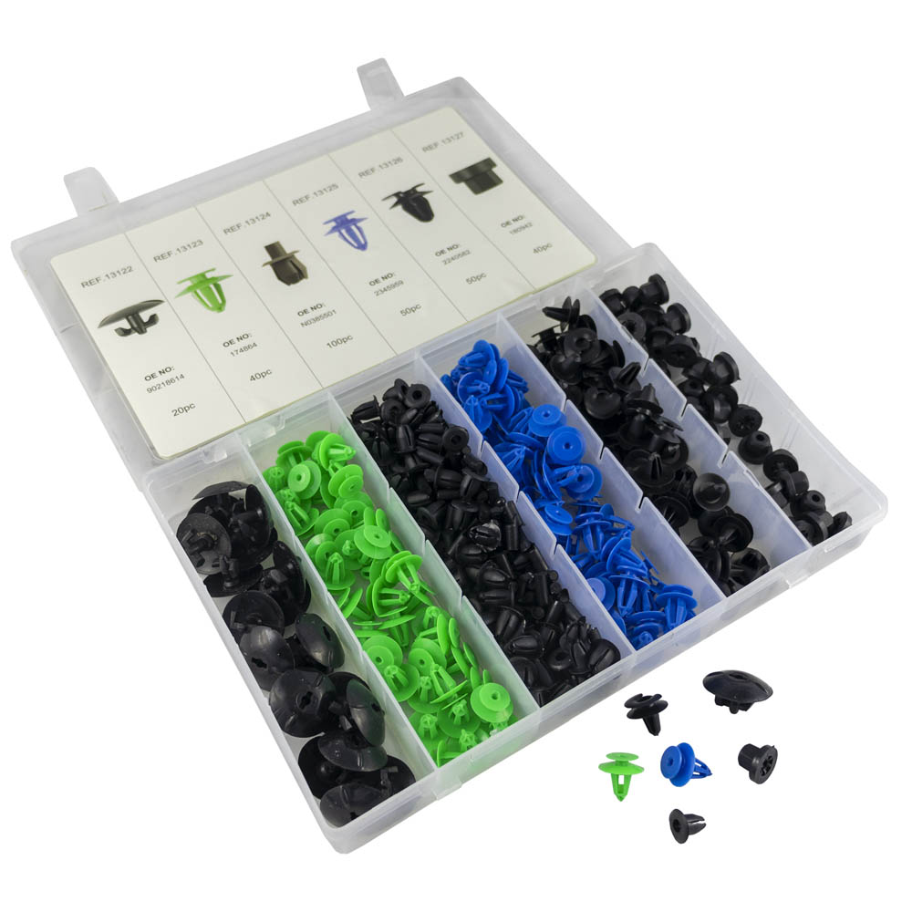 ASSORTIMENTO CLIP DI FISSAGGIO VAUXHALL/OPEL 300 PEZZI 52898 JBM