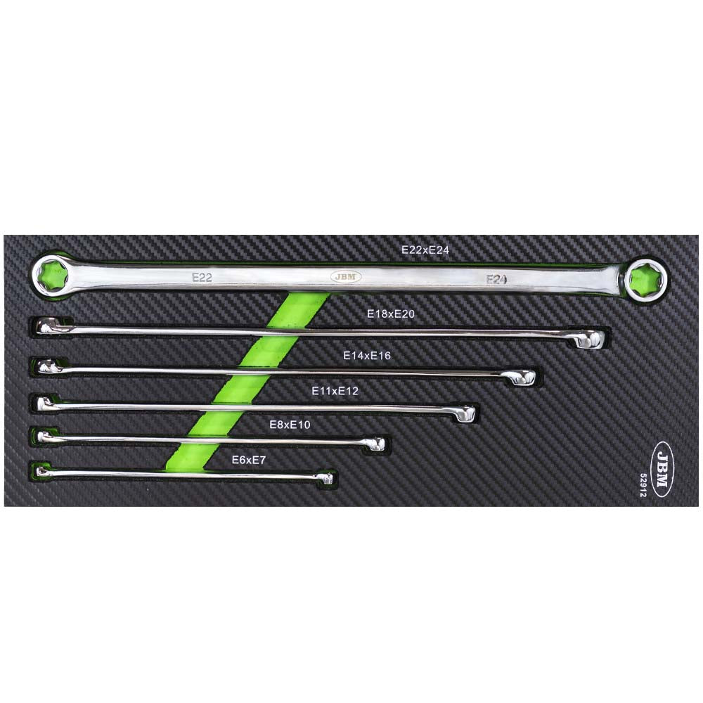 MODULO DI 6 CHIAVI TORX EXTRA LUNGHE JBM 52912