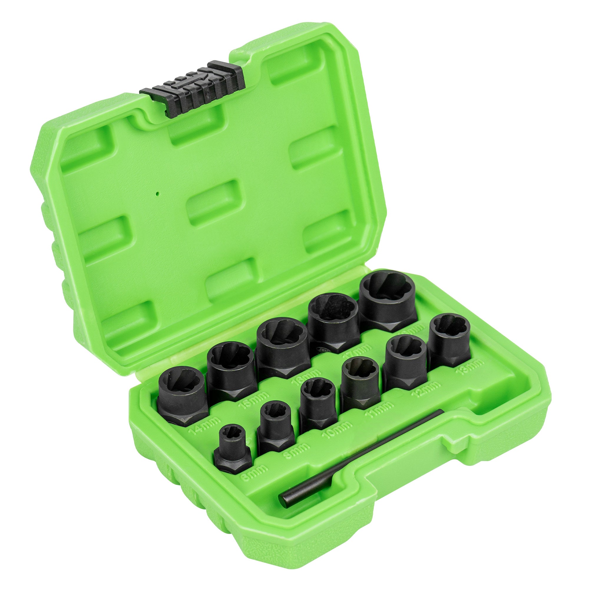 KIT DE BUSSOLE TWIST 3/8" PER L'ESTRAZIONE DI DADI/BULLONI DI SICUREZZA 52962 JBM