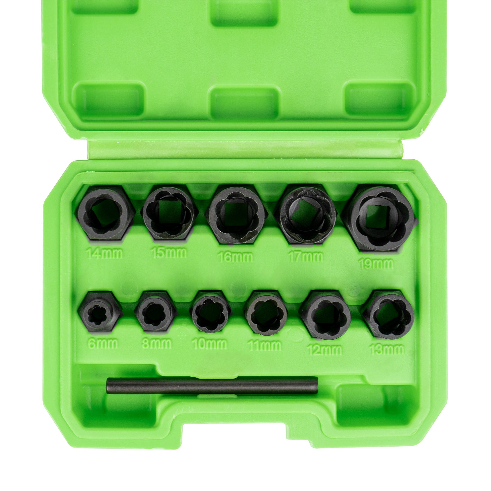 KIT DE BUSSOLE TWIST 3/8" PER L'ESTRAZIONE DI DADI/BULLONI DI SICUREZZA 52962 JBM