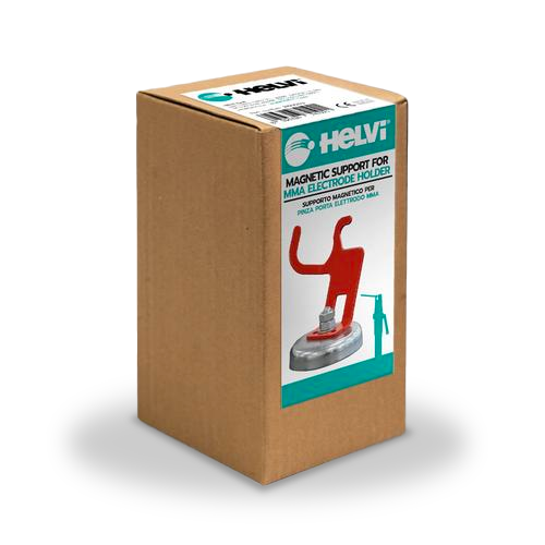 Supporto Magnetico Pinza Portaelet.Rosso - HELVI