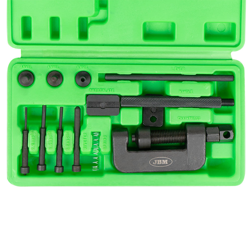 KIT DI SMONTAGGIO E RIVETTAZIONE DI CATENA DI MOTOCICLETTA 53055 JBM