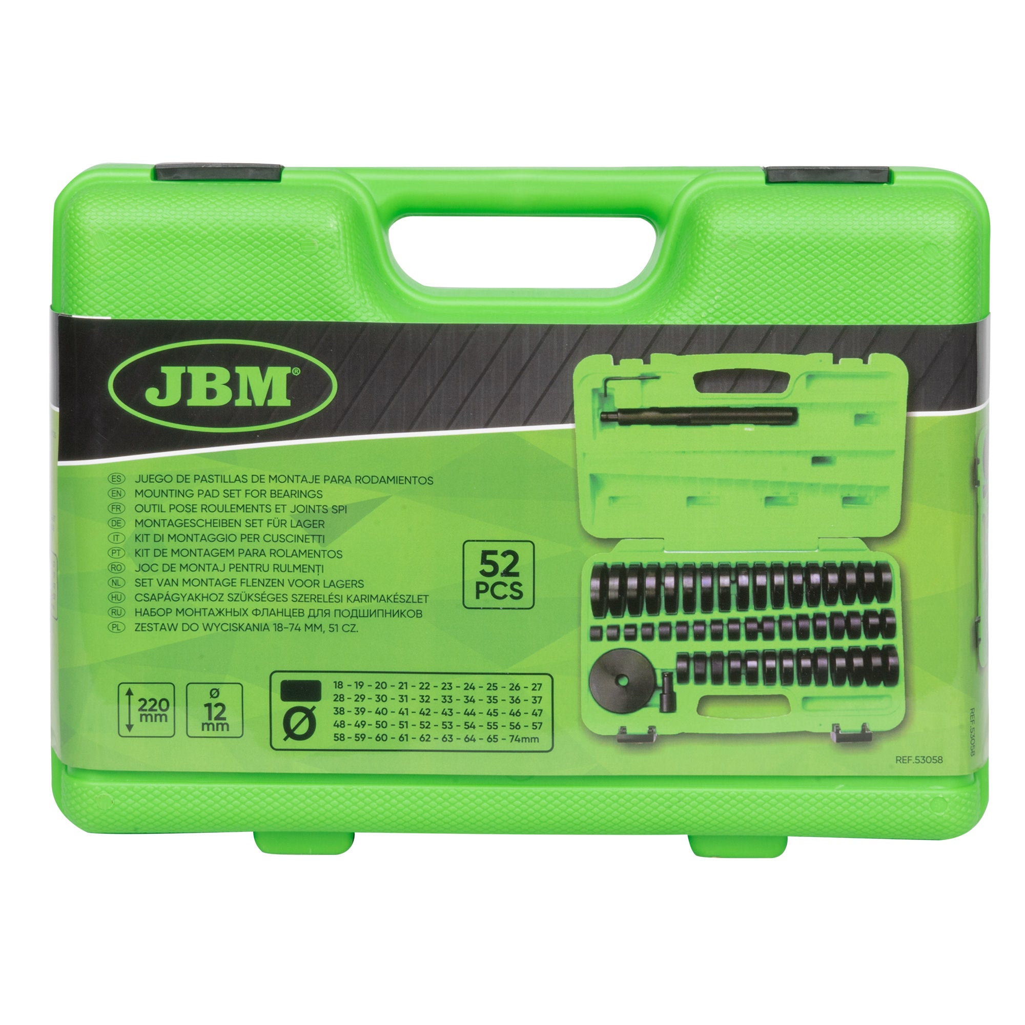SET DI MONTAGGIO PER CUSCINETTI 53058 JBM