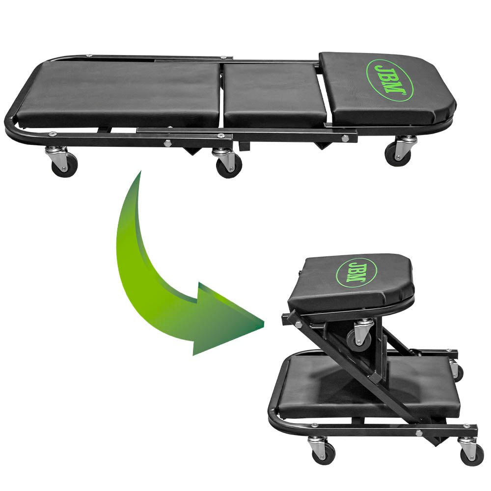 CARRELLO PIEGHEVOLE CONVERTIBILE SOTTOMACCHINA JBM 53211