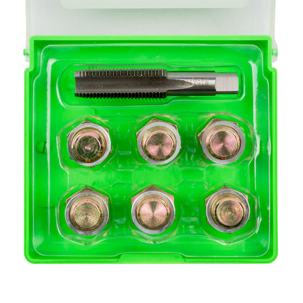 SET DI REPARAZIONE DEL FILETTO DEI TAPPI DELLE COPPE D’OLIO (M-15) 53236 JBM