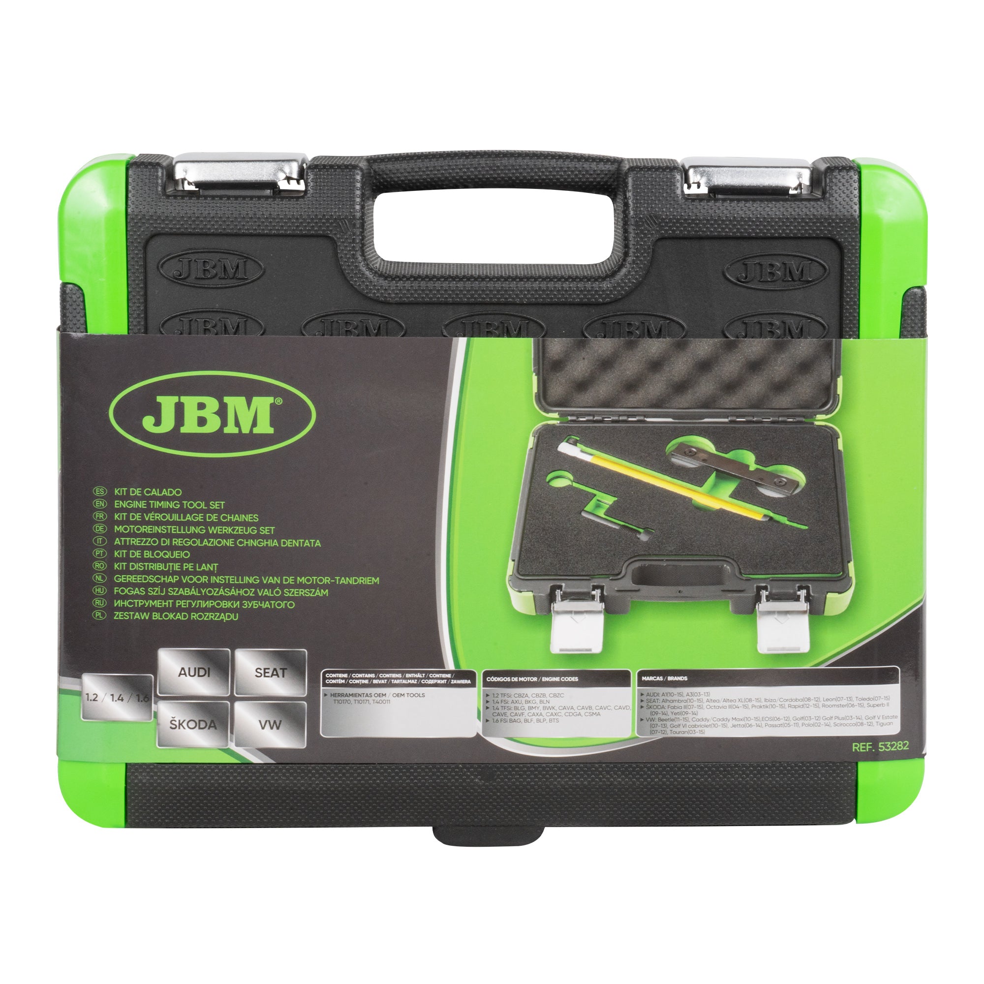 KIT DI MESSA IN FASE VAG 1.2, 1.4, 1.6 53282 JBM