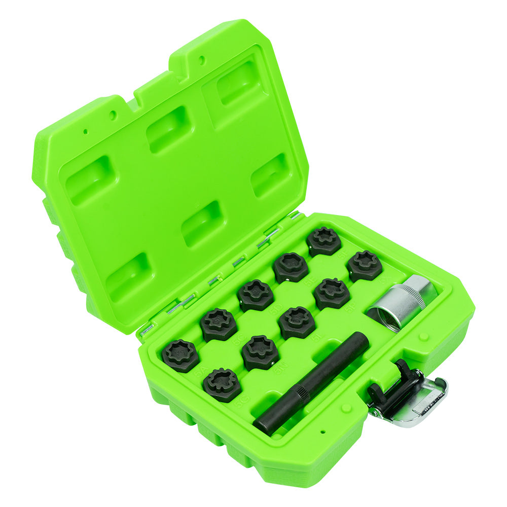 SET DI BUSSOLE PER RIMUOVERE LE VITI DI SICUREZZA PER MERCEDES 53328 JBM