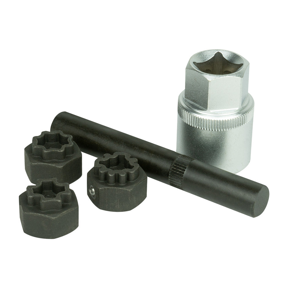 SET DI BUSSOLE PER RIMUOVERE LE VITI DI SICUREZZA PER MERCEDES 53328 JBM