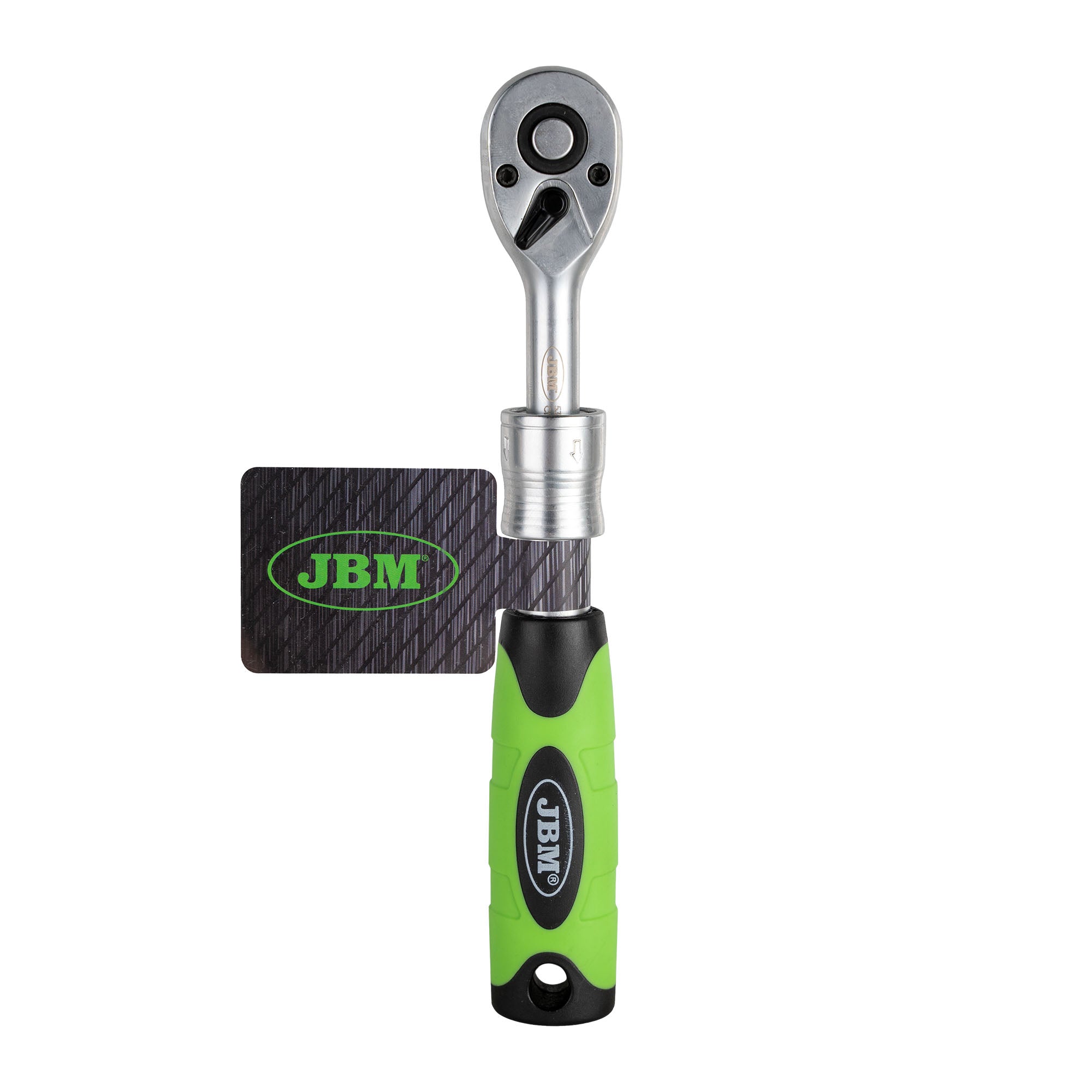CRICCHETTO ESTENSIBILE 1/4" 150-200MM CON TESTA A 72 DENTI 53346 JBM