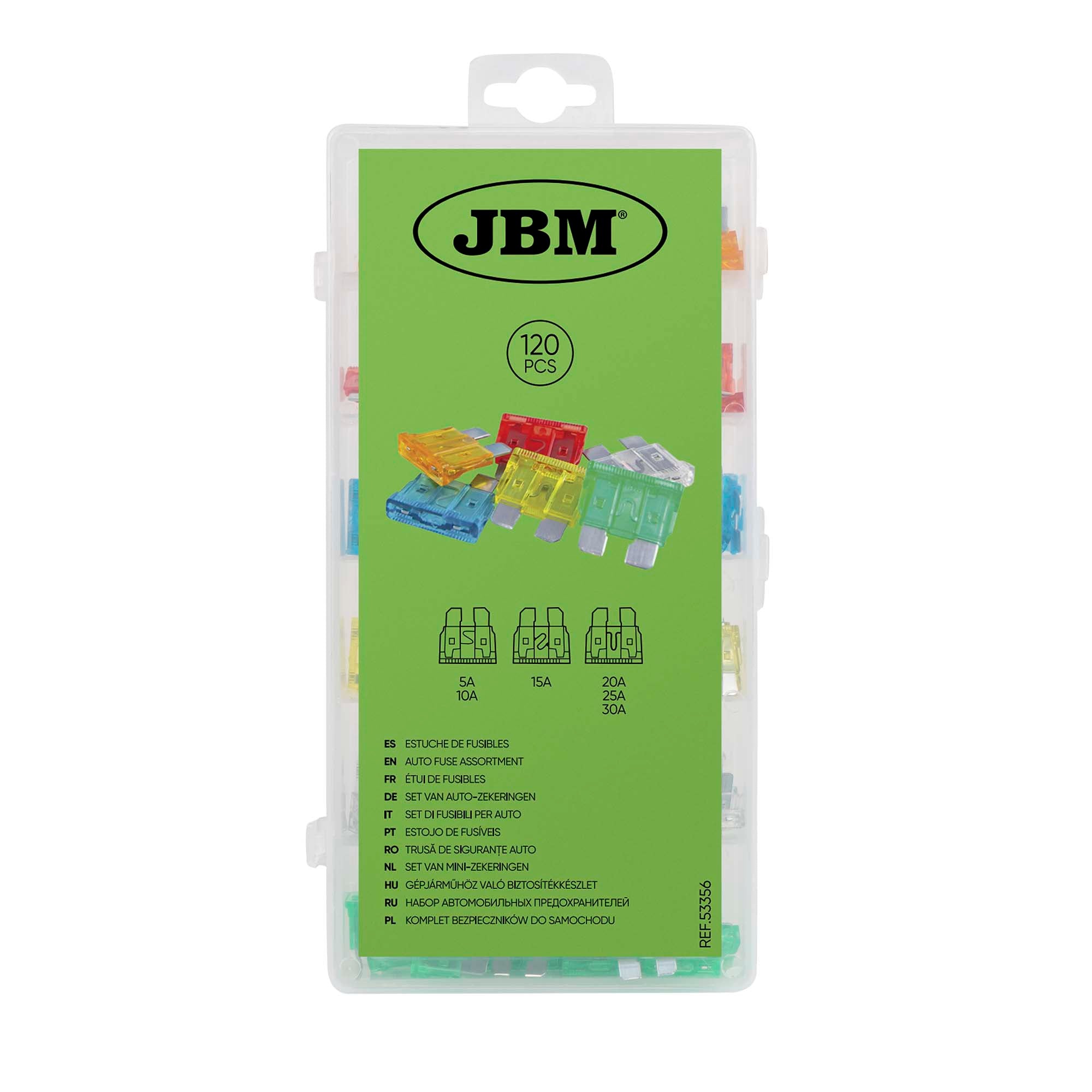 ASTUCCIO DI FUSIBILI PER AUTO 53356 JBM