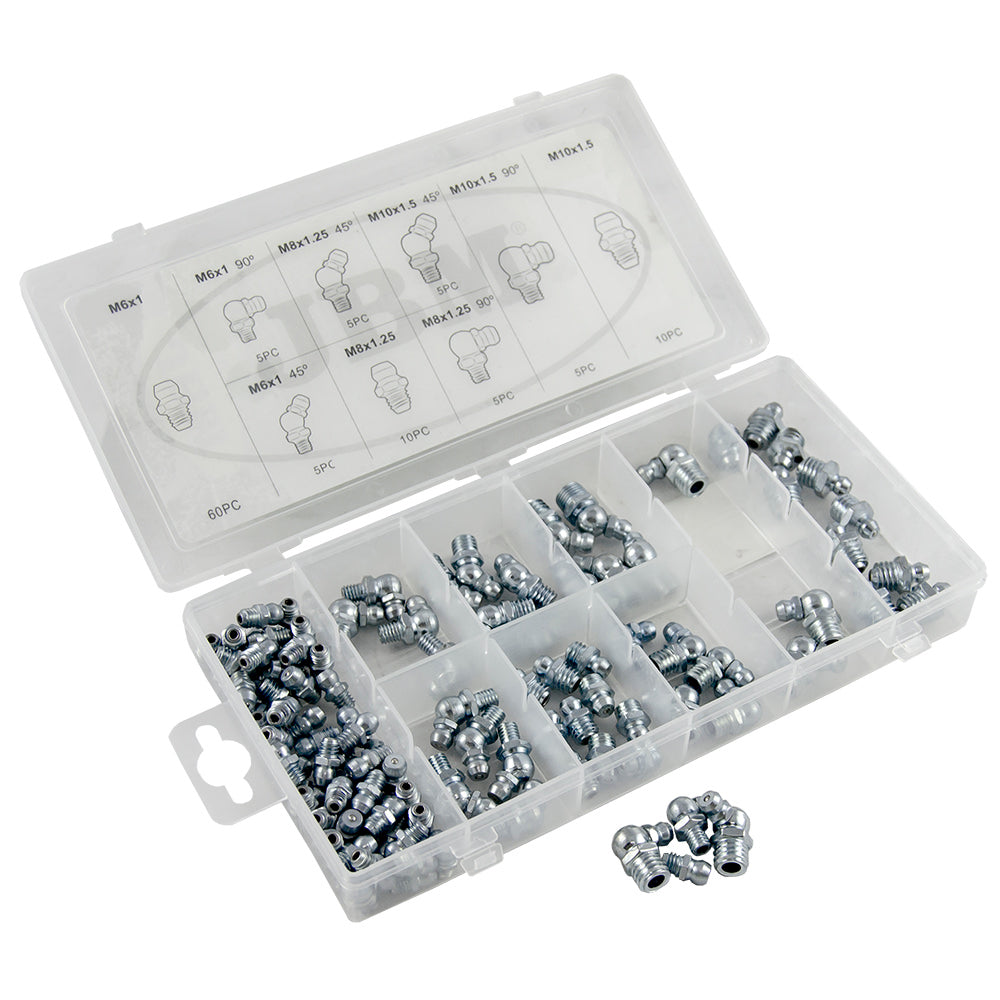 SET DI INGRASSATORI CON FILETTATURA METRICA 53359 JBM