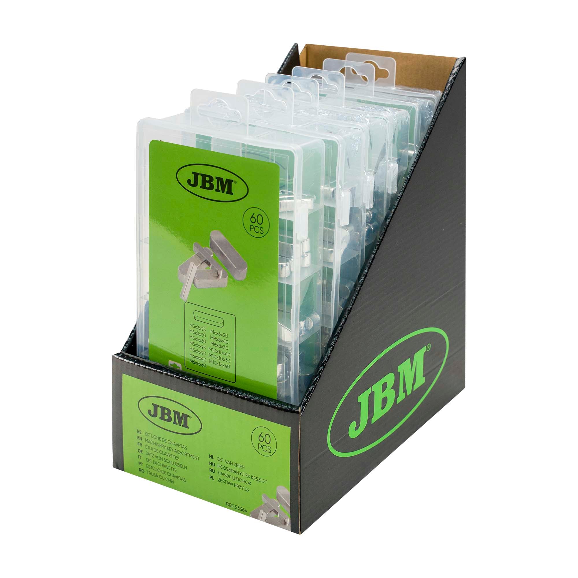 SET DI 60 CHIAVI IN CUSTODIA 53364 JBM