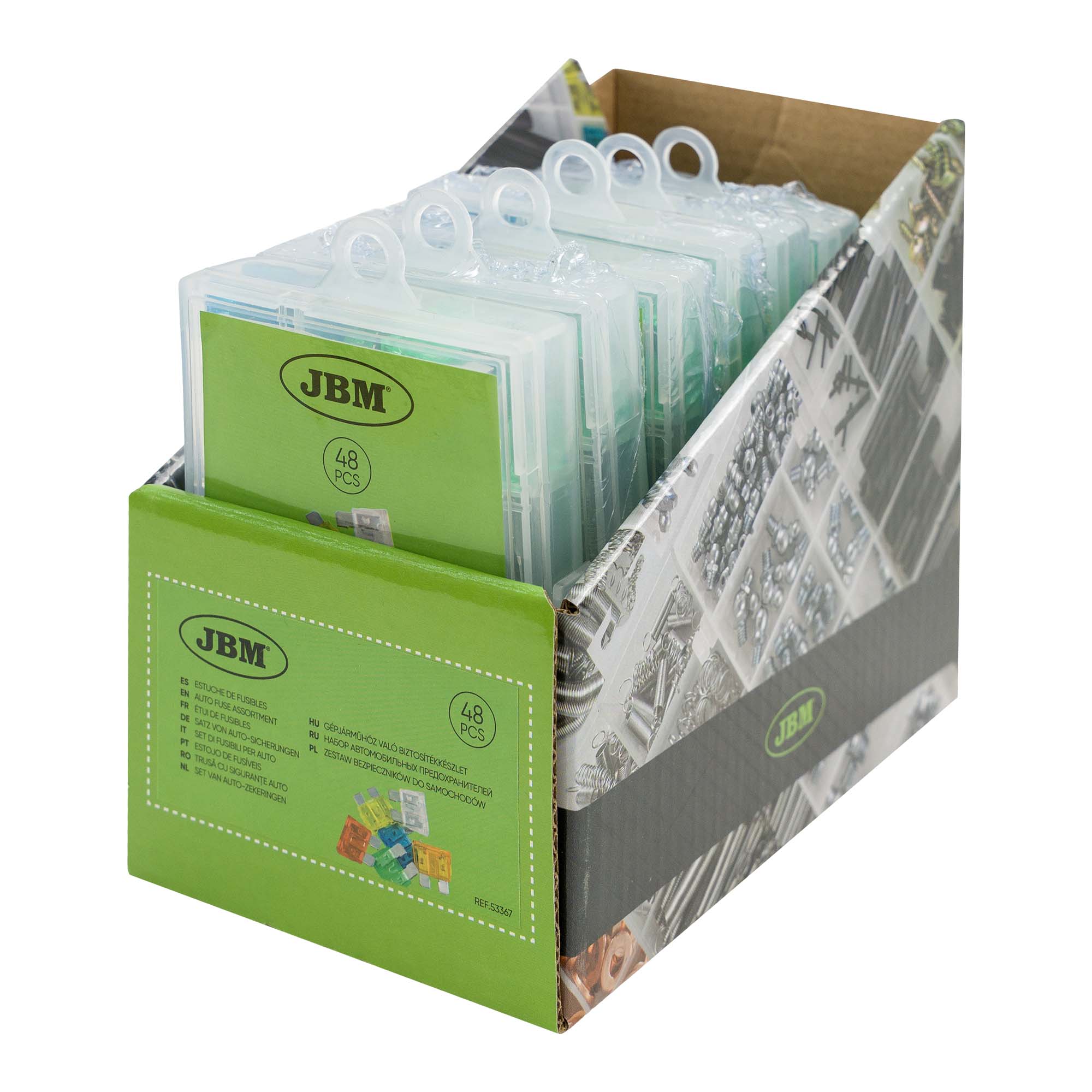 ASTUCCIO DI FUSIBILI PER AUTO 53367 JBM