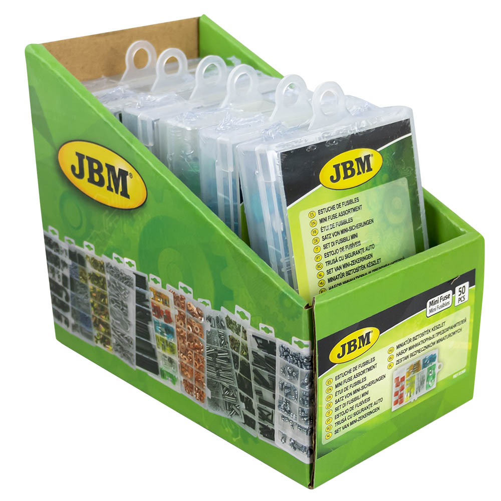 ASTUCCIO DI MINIFUSIBILI DA 50 U. 53368 JBM