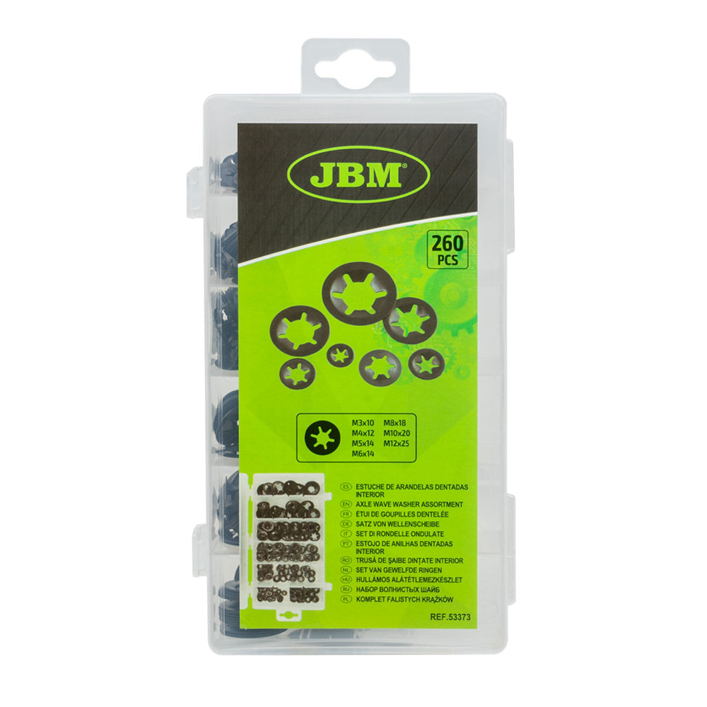 ASTUCCIO DI RONDELLE ONDULATE 53373 JBM
