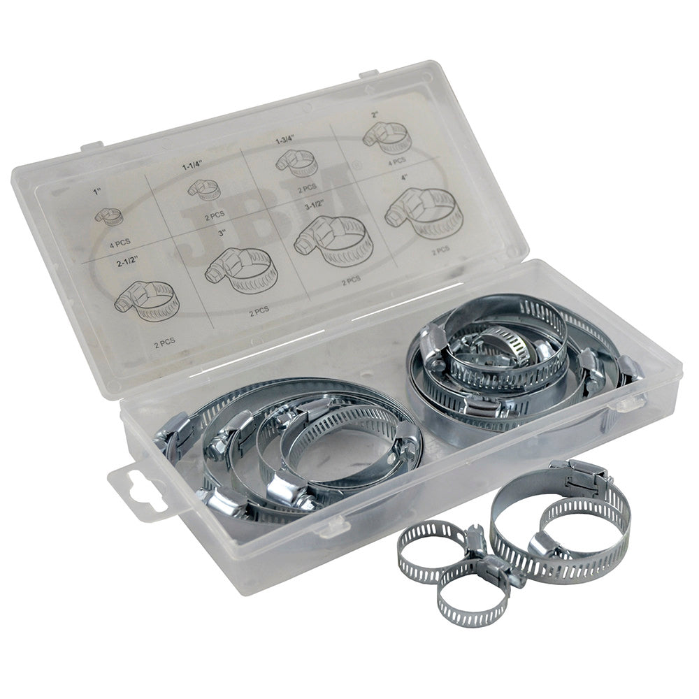 ASTUCCIO DI FASCETTE PER TUBO FLESSIBILE 20 PZ 53378 JBM
