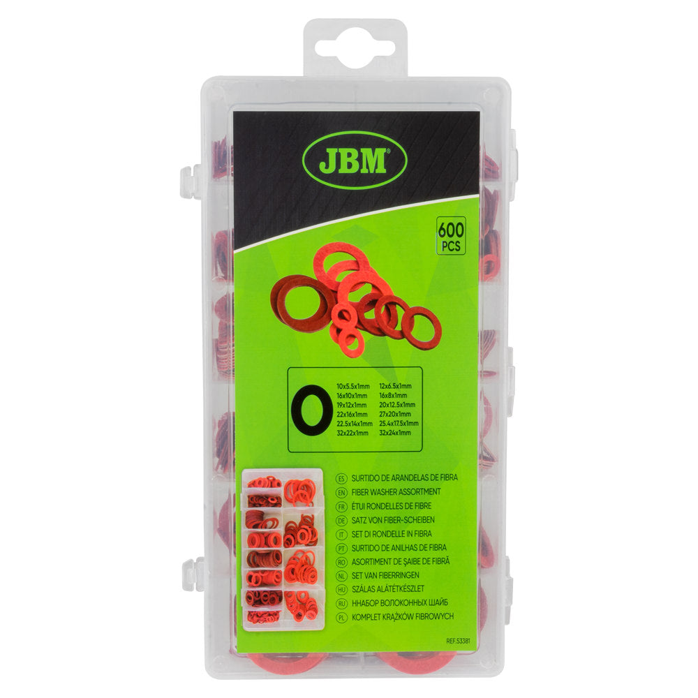 ORGANIZER DI RONDELLE IN FIBRA 600 PZ 53381 JBM
