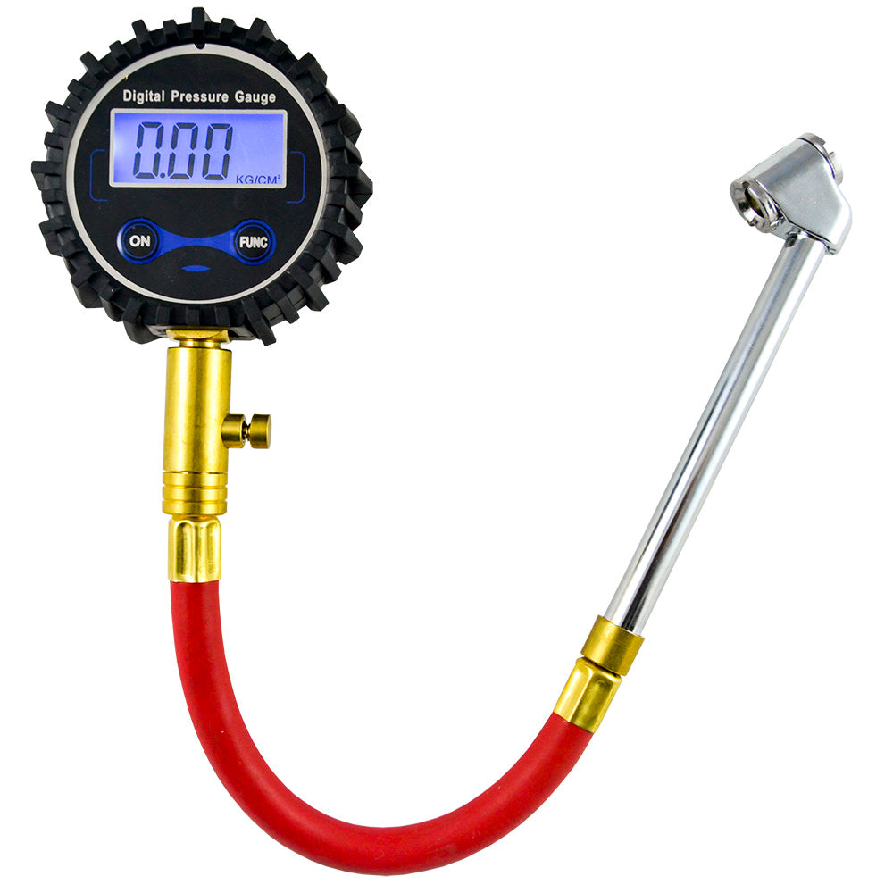 MANOMETRO DIGITALE CON TUBO FLESSIBILE PER GOMME (0-15BAR) 53417 JBM