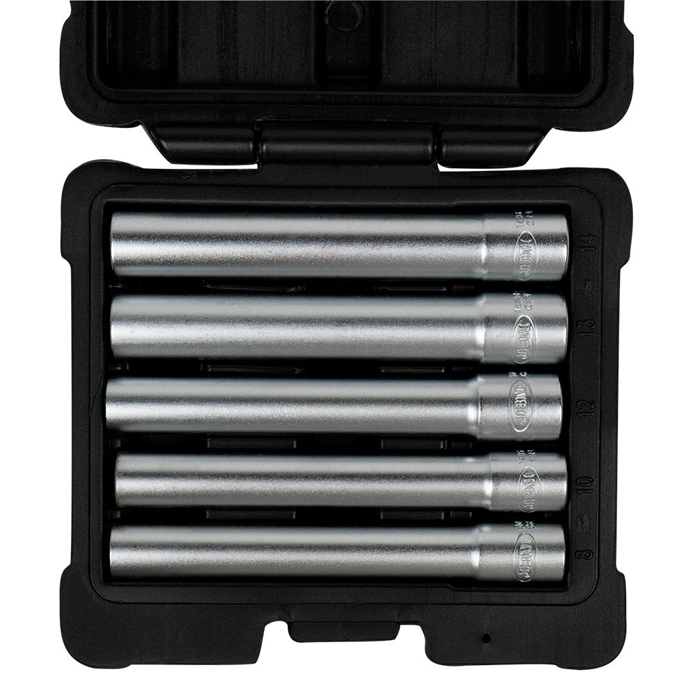 5 BUSSOLE ESAGONALI DA 3/8" - EXTRA LUNGHE 53545 JBM