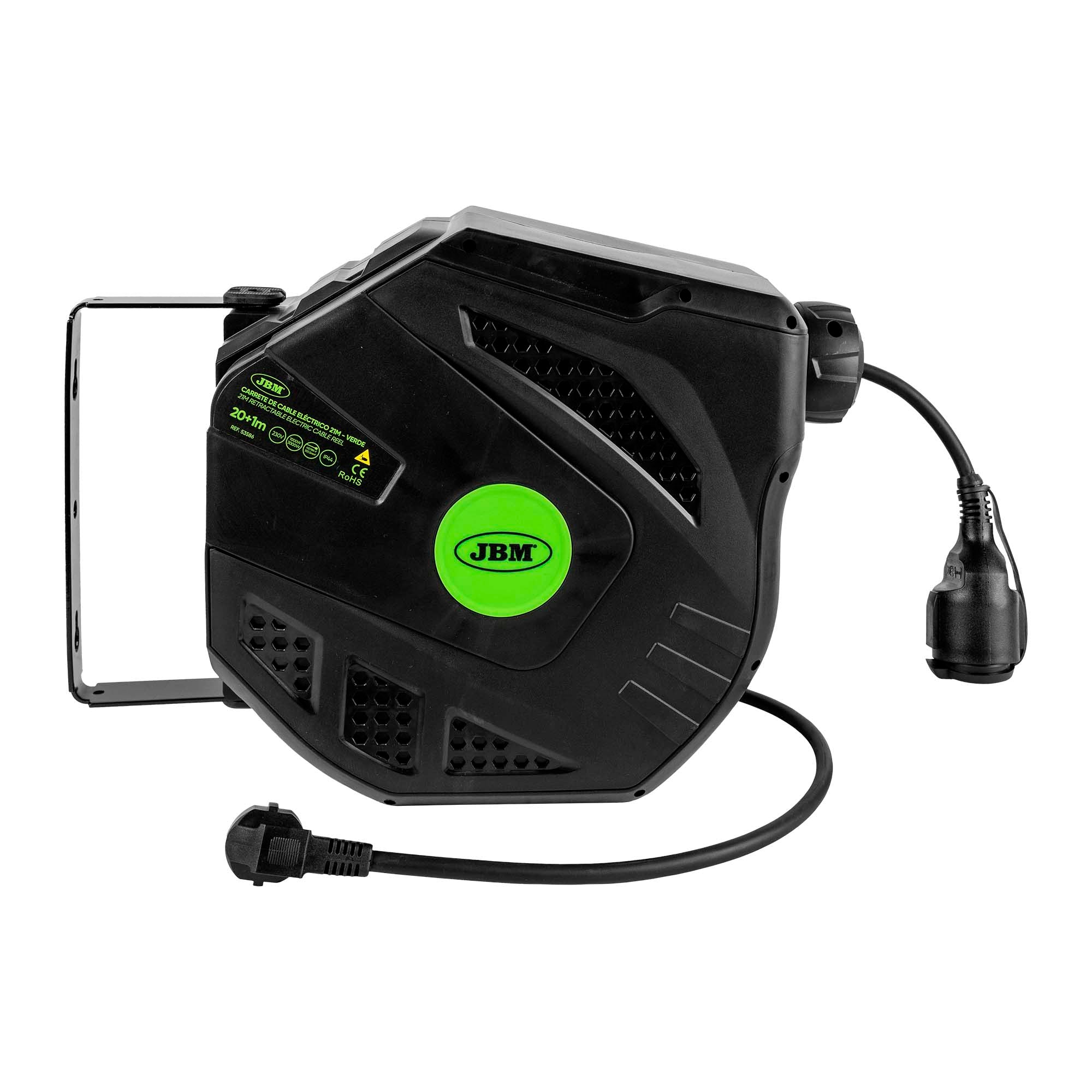 AVVOLGICAVO ELETTRICO 21M - VERDE JBM 53586