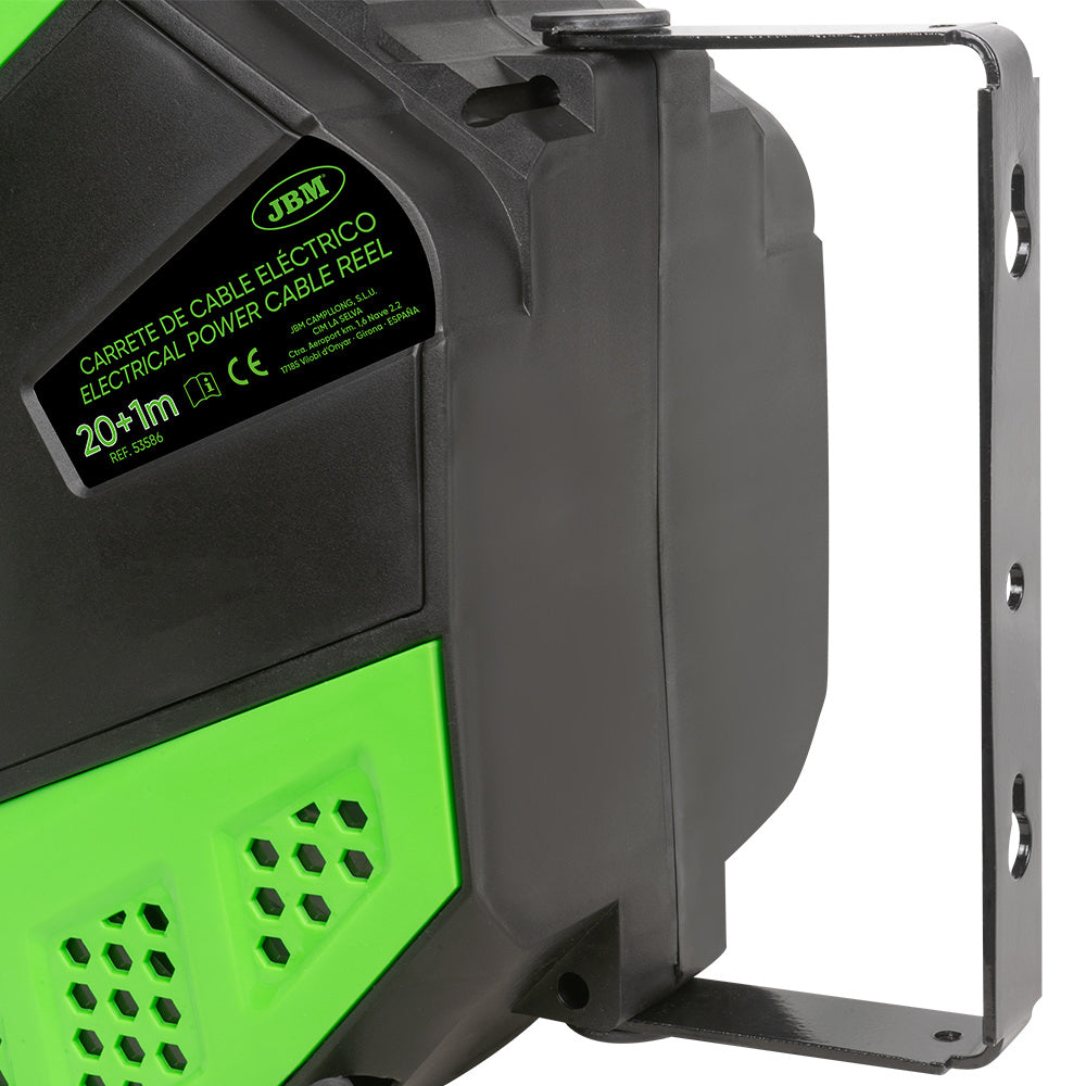 AVVOLGICAVO ELETTRICO 21M - VERDE JBM 53586