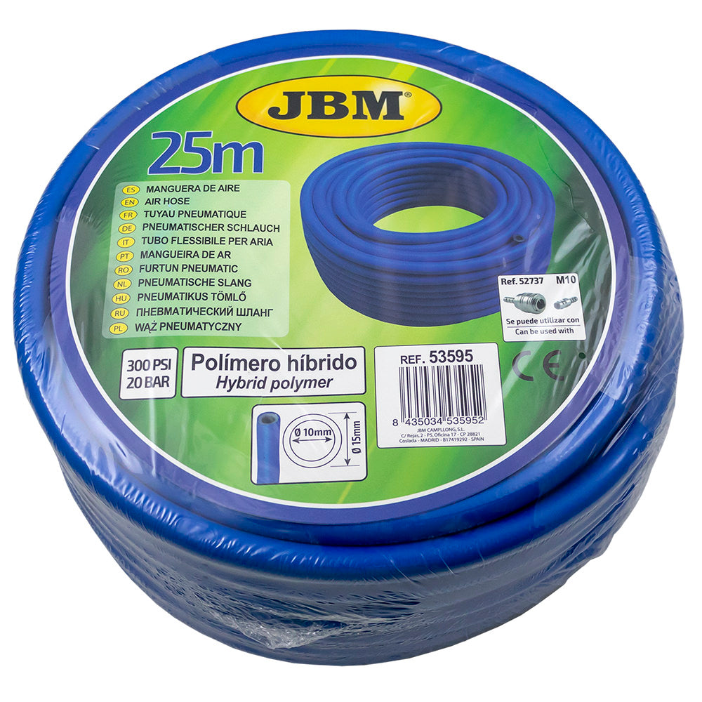 TUBO FLESSIBILE PER ARIA, 10MM - 25 M 53595 JBM