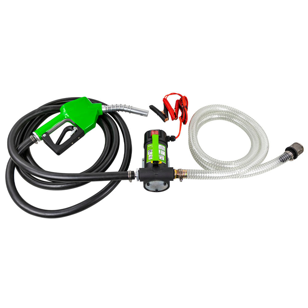POMPA DI DISTRIBUZIONE GASOLIO CON PISTOLA (12V) JBM 53609