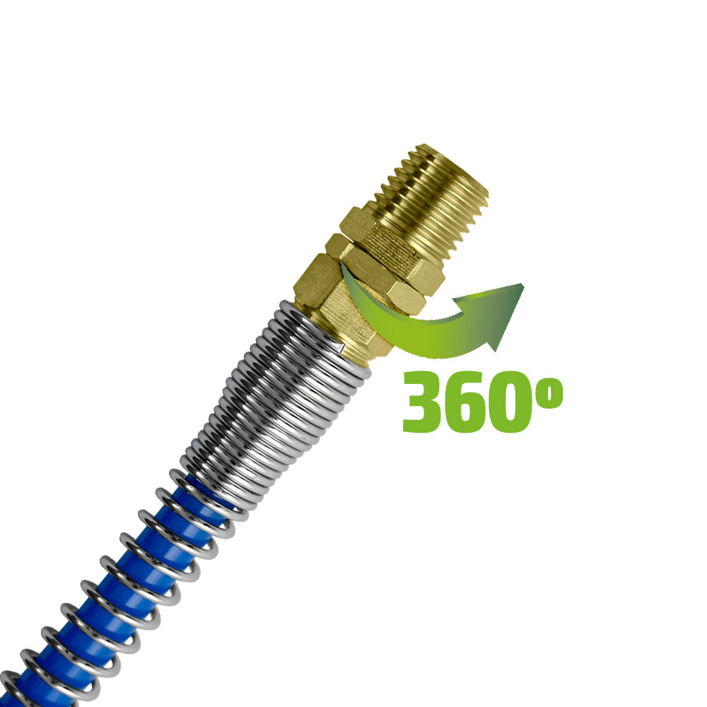 TUBO FLESSIBILE A SPIRALE PER ARIA - 15 M 53630 JBM