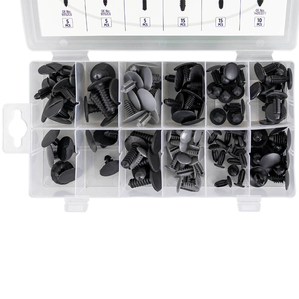 KIT DI 110 PZ. CLIP PER TAPPEZZATURA PEUGEOT/CITROËN 53715 JBM