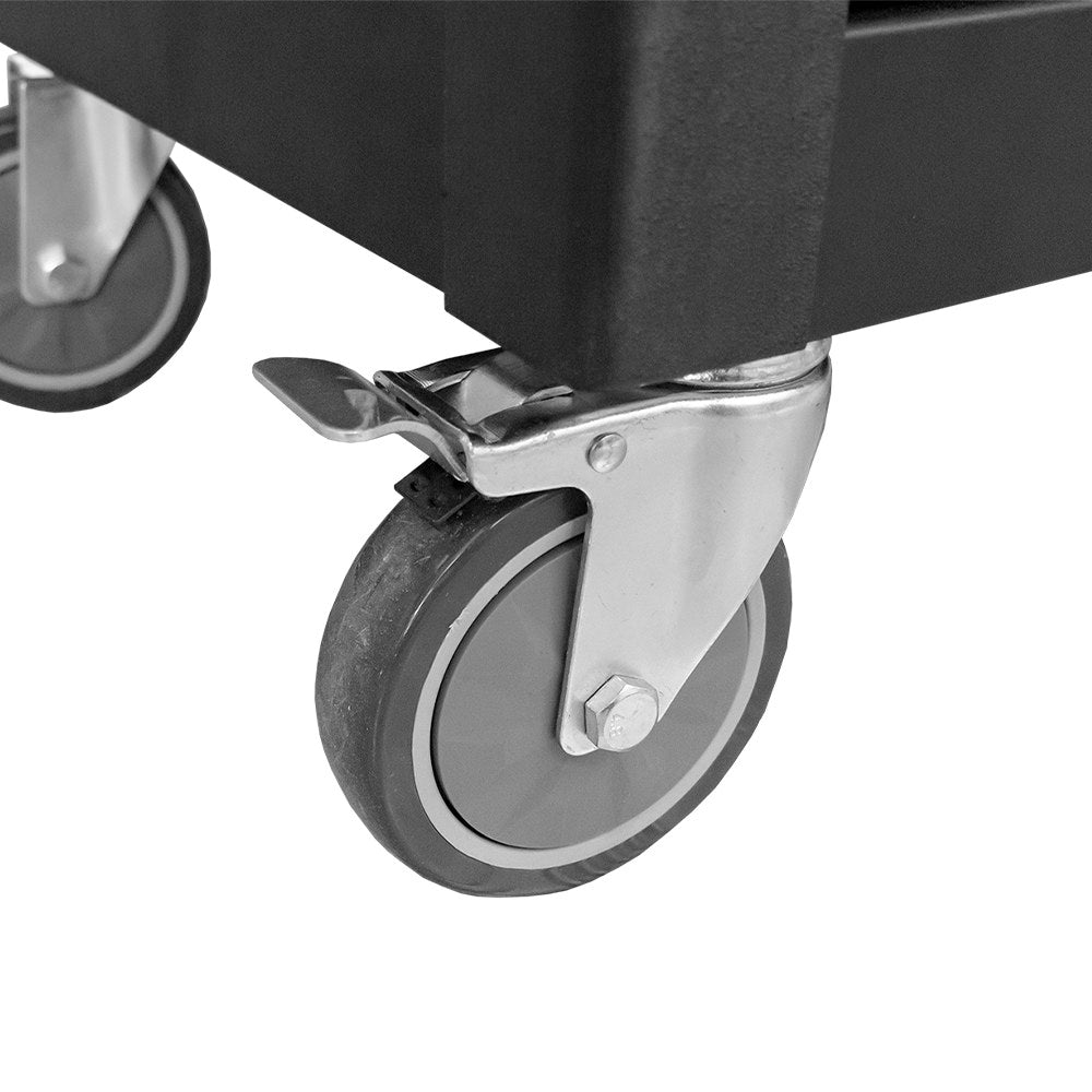 CARRELLO CON 7 CASSETTI ROSSO - VUOTO 53762 JBM